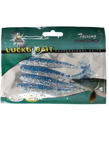 Силикон LUCKG BAIT 4 шт в пачке 5.9 гр 10см *002