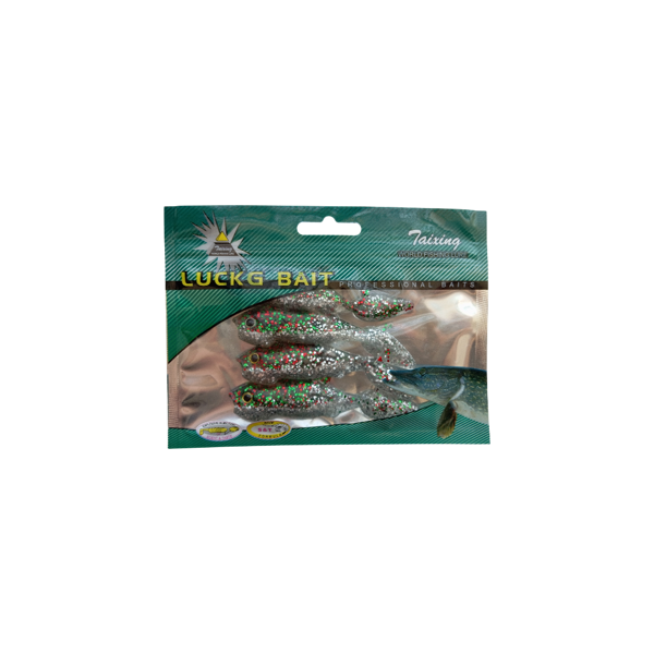Силикон LUCKG BAIT 4 шт в пачке 6.1гр 8см *639